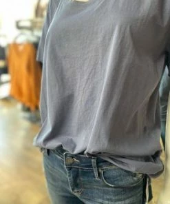 MODO S/Sleeve U-neck Hi-Lo Weekly New Arrivals