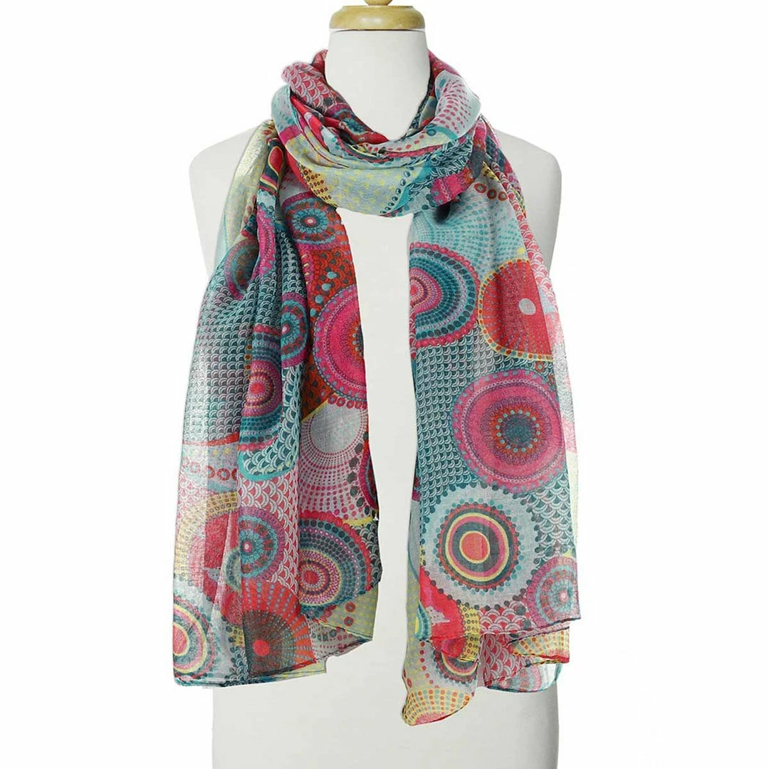 One Tooth Sarnia Multi Colored Scarves Accessories 3 One Tooth Sarnia Multi Colored Scarves Accessories