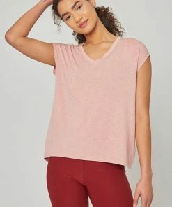 MPG Madison Long Back V Neck