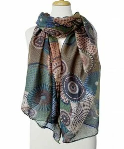 One Tooth Sarnia Multi Colored Scarves Accessories