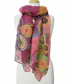 One Tooth Sarnia Multi Colored Scarves Accessories