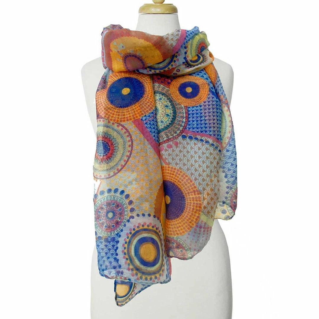 One Tooth Sarnia Multi Colored Scarves Accessories 5 One Tooth Sarnia Multi Colored Scarves Accessories