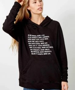 GOOD HYOUMAN Elvy Hoodie List "more,more,more"