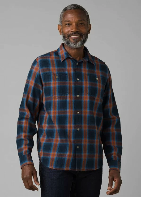 PRANA Dolberg Flannel L/S Shirt Men's 2 PRANA Dolberg Flannel L/S Shirt Men's