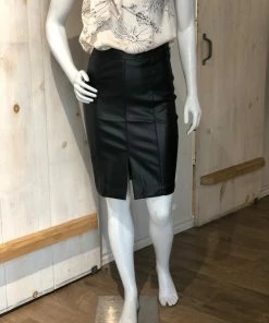 One Tooth Sarnia Women's BISHOP & YOUNG Vegan Leather Pencil Skirt