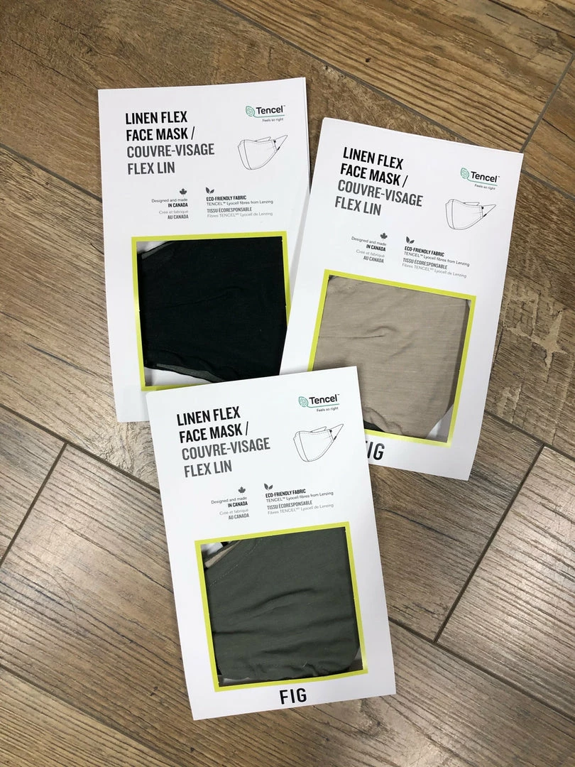 One Tooth Sarnia FIG Linen Flex Masks 4 One Tooth Sarnia FIG Linen Flex Masks